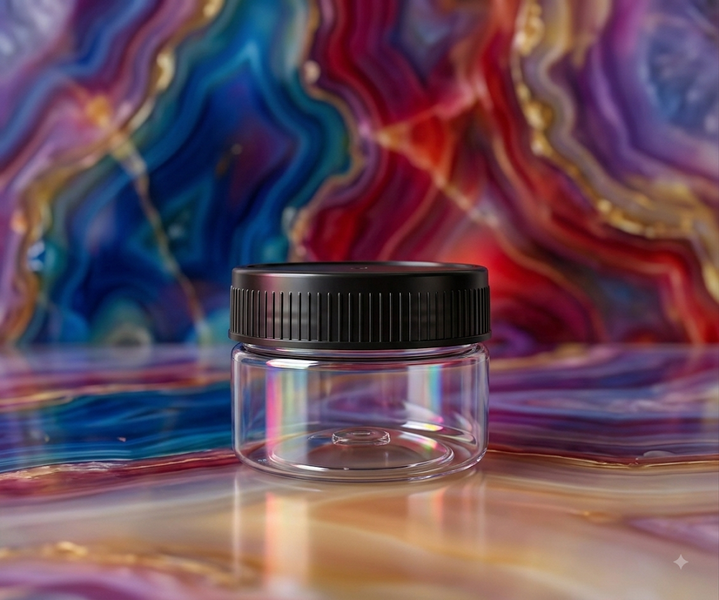 50 ML PET Jar 53 mm cap 12 pcs
