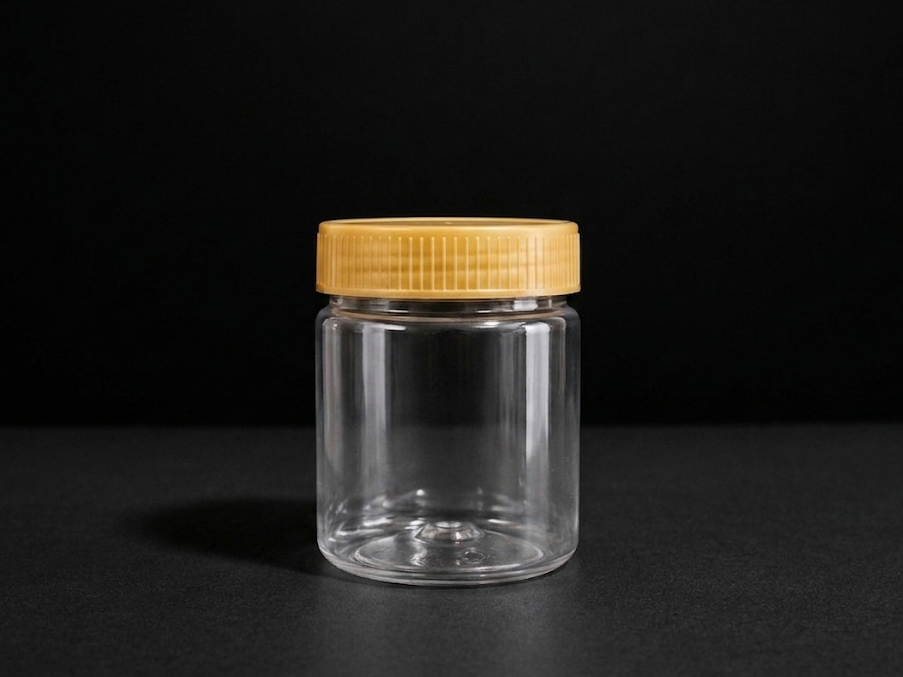 100 ML PET Jar 53 mm cap 336 pcs