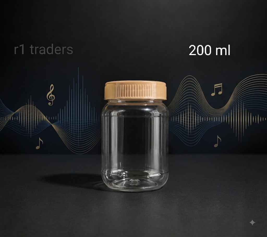 200 ML PET Jar 53 mm cap 224 pcs