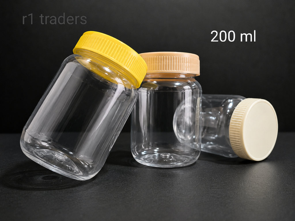 200 ML PET Jar 53 mm cap 224 pcs