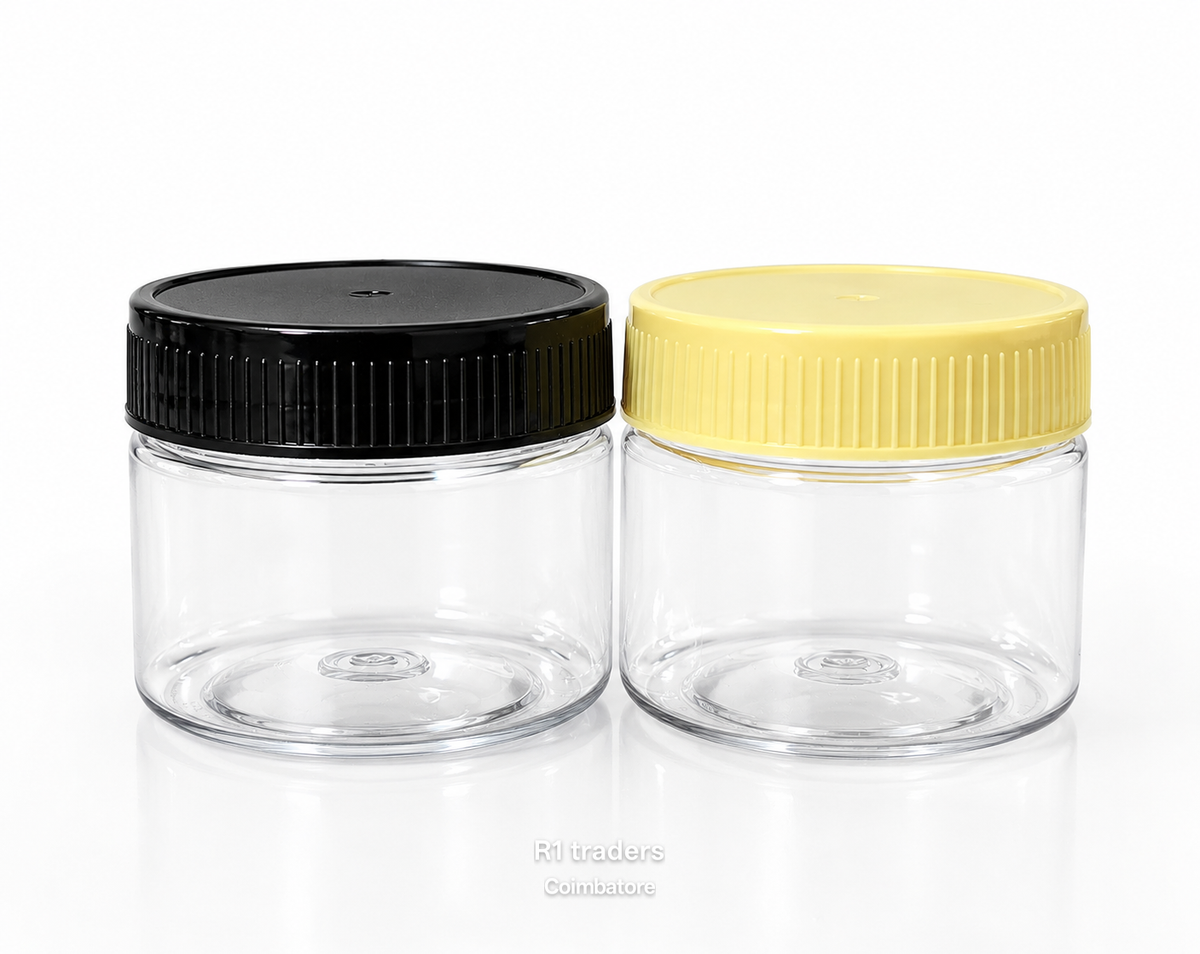 50 ML PET Jar 53 mm cap 12 pcs